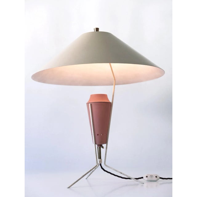 Large Mid-Century Modern German Table Lamp, 1950s For Sale - Image 9 of 18