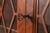 Chippendale Flame Mahogany Drop Front Secretary Desk With Bookcase Hutch by Saginaw Furniture, Circa 1920s For Sale - Image 10 of 18