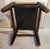 19th Century 19Thc Hand Made Stool With Leather Seat For Sale - Image 5 of 9