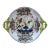 Vintage Italian Faenza Hand-Painted Majolica Bowl For Sale