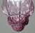1960s Wonderful Large Magenta Colour Venetian Lantern, Seguso Murano Glass, Italy For Sale - Image 14 of 14