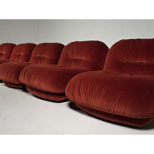 Jumbo Lounge Chair by Alberto Rosselli for Saporiti Italia, Italy, 1970s For Sale - Image 3 of 12