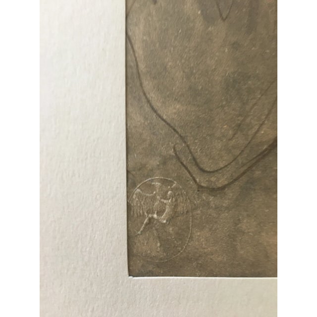 Gray 1920s Constantin Guys Fashion Print From the Collection Légendes Parisiennes For Sale - Image 8 of 13