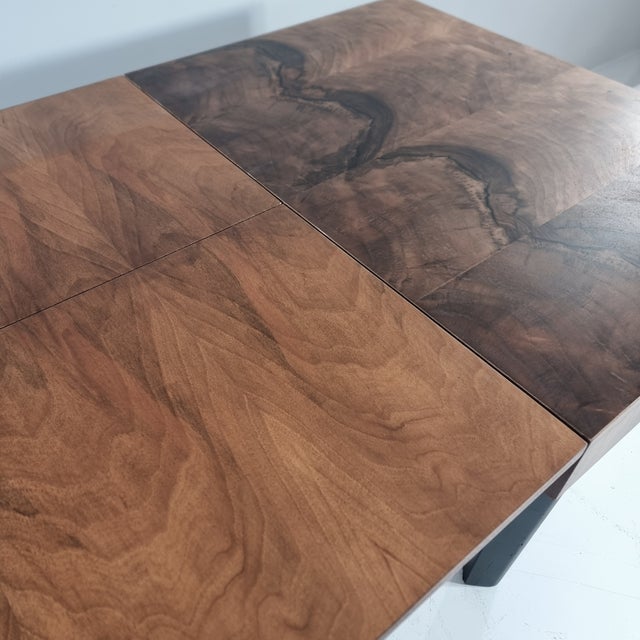 Art Deco Dining Table in Walnut, 1960s For Sale - Image 13 of 15