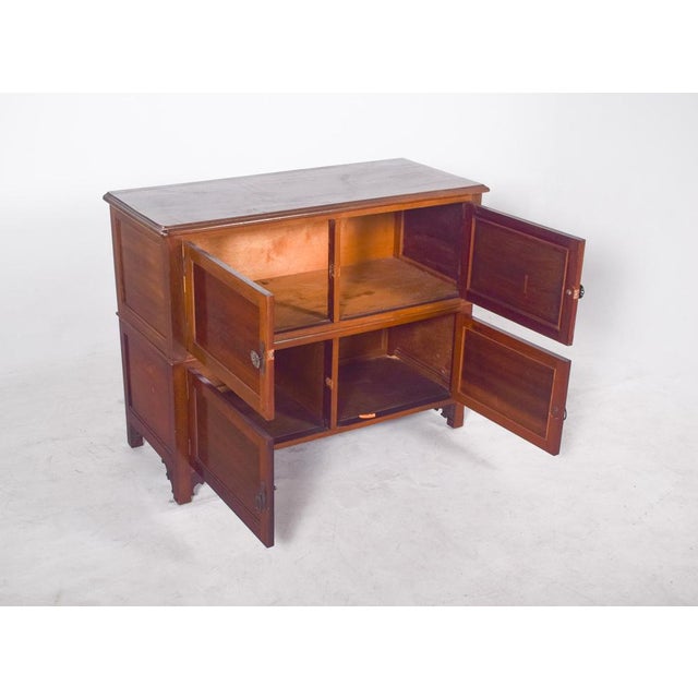 20th Century Portuguese Cabinet in Wood, 1940s For Sale - Image 10 of 11