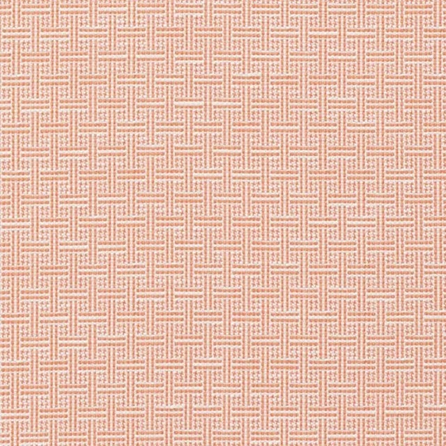 Schumacher Brickell Indoor & Outdoor Fabric in Orange For Sale