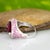 Red 5.2cts Rubellite Tourmaline Ring With Natural Diamonds Accents: Solid 14k Gold, Size 6.75 For Sale - Image 8 of 8