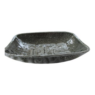 Gunnar Nylund 10" Long Decorative Center Bowl Rorstrand Danish Modern 1960s Sweden For Sale