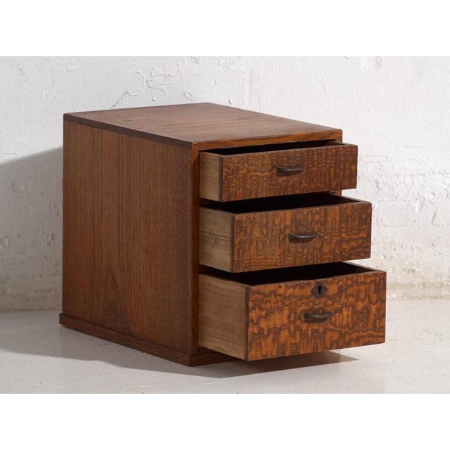 Small Antique Japanese Chest of Drawers For Sale - Image 3 of 11