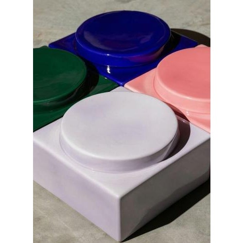 Hidden Secret Three-Piece Decorative Object in Glazed Ceramic by Berto For Sale - Image 14 of 18