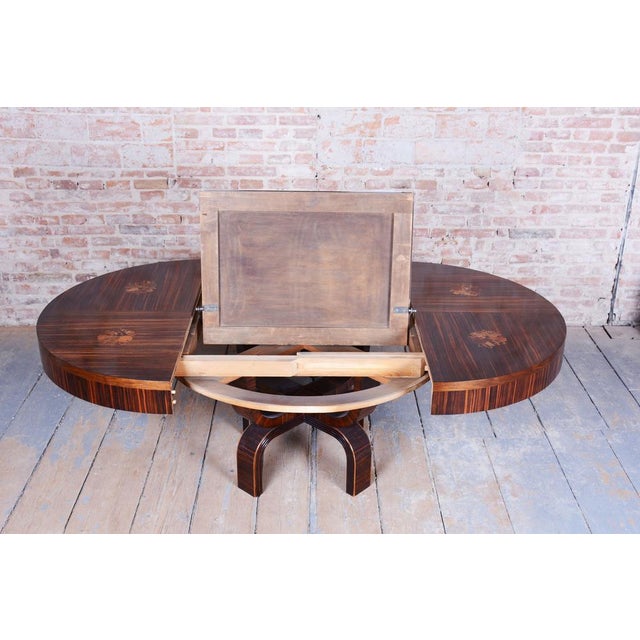 Art Deco Extendable Table by P. Follot for Ecole Boulle, France, 1920s For Sale - Image 14 of 18