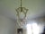 Murano 1960's Hollywood Regency Italian Murano Crystal Ceiling Light/ Lantern/ Pendant Fixture For Sale - Image 4 of 7