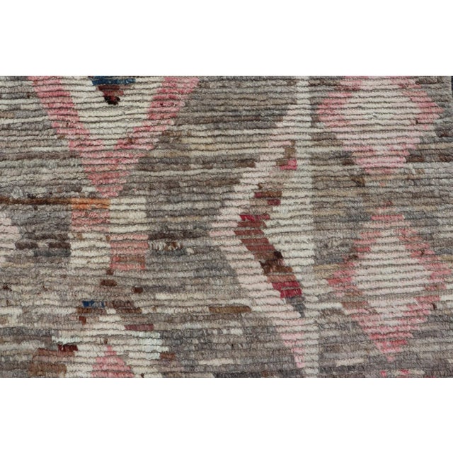 Brown Moroccan Hand Knotted Rug by Keivan Woven Arts 10'3 X 13'5 For Sale - Image 8 of 12