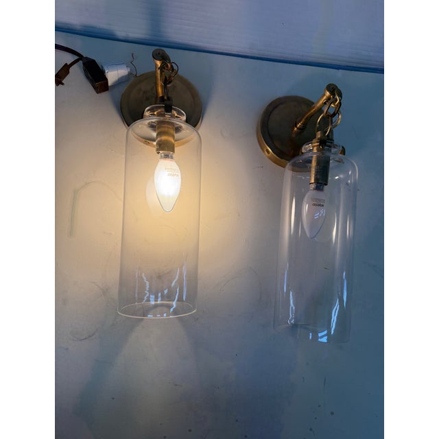 Early 21st Century Thomas O'Brien for Visual Comfort Katie Wall Sconces, Pair For Sale - Image 5 of 12