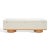 Not Yet Made - Made To Order Vianna Boucle Bench - Cream For Sale - Image 5 of 10