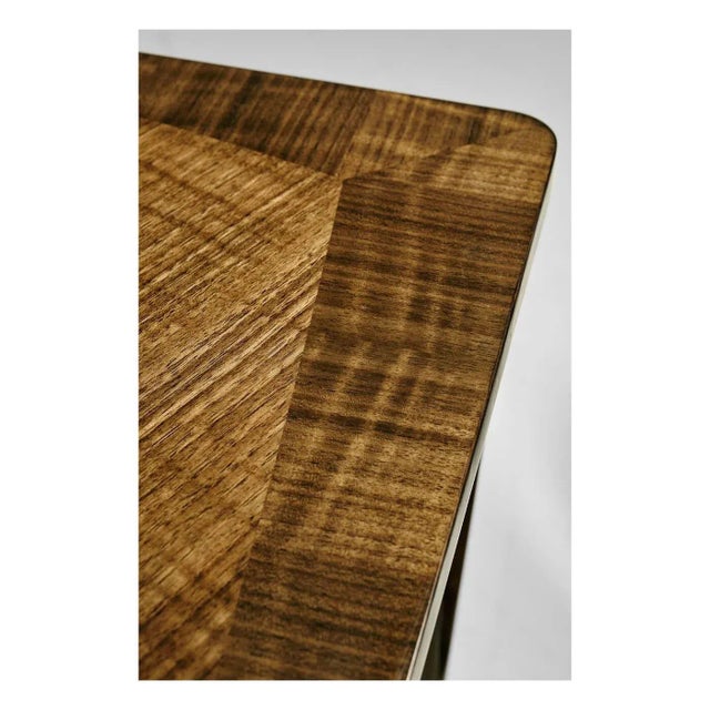 Mid-Century Modern Mid Century Modern Style Walnut Desk For Sale - Image 3 of 5