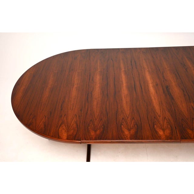 Wood Vintage Danish Extending Dining Table, 1960s For Sale - Image 7 of 10