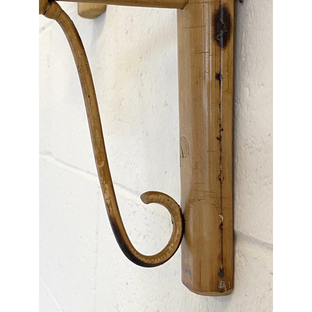 Bamboo Wall Lamps, 1970s, Set of 2 For Sale - Image 5 of 12
