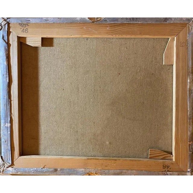 Avel, Balcón al Mediterraneo, 2023, Oil on Canvas, Framed For Sale - Image 6 of 7