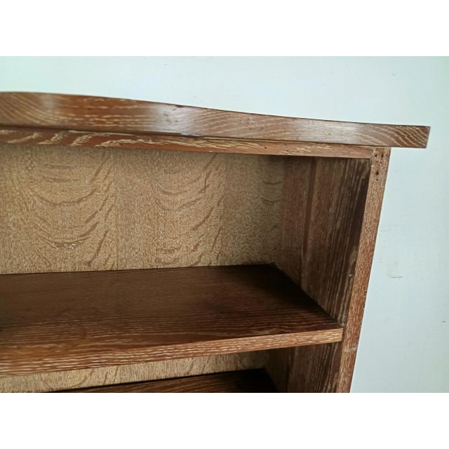 Art Deco Whitewashed Oak Shelf, 1920s For Sale - Image 15 of 18