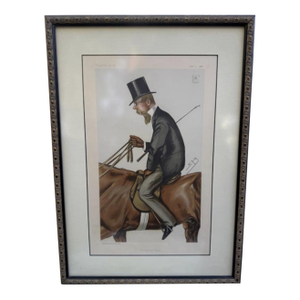 A Liberal Peer | Caricature of Henry Foley, 5th Baron Foley | Vanity Fair Print | 1882