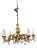 Louis XV Style Gilt Bronze Chandelier with Tassels, 1950 For Sale