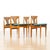 This stunning set of four dining chairs were designed and produced by 'Elliots of Newbury' of Berkshire, England during...