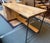 Industrial West Elm Industrial Solid Wood Modular Desk W/ File Cabinet For Sale - Image 3 of 12