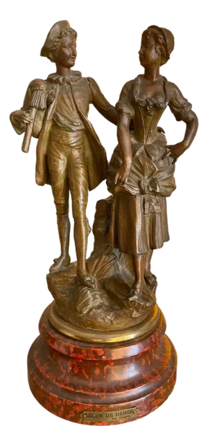 Spelter Dance Lesson by Charles Ruchot