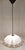 Vintage Ceiling Lamp with Glass Shade, 1980s For Sale - Image 3 of 7