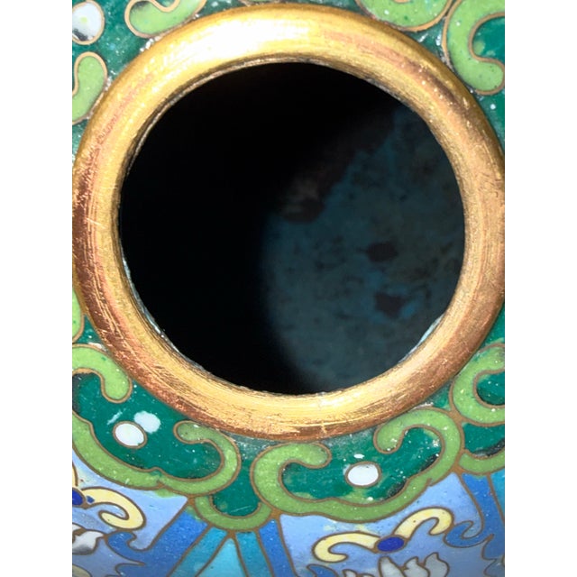 Cloisonné Egg With Stand For Sale - Image 11 of 11