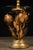 Vintage Hollywood Regency Lamp Table With Floral Motif Lamps For Sale - Image 4 of 7