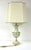 Mid-Century Modern Vintage Porcelain and Brass Table Lamp by Giulia Mangani, 1950s For Sale - Image 3 of 12