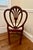 Chairs Dinning Drexel Hepplewhite Heart Back Shield Back Vintage For Sale - Image 10 of 12