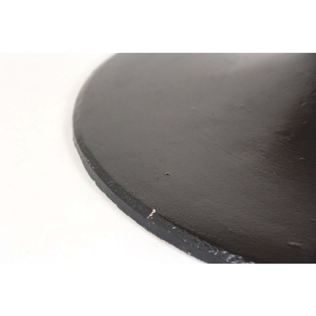 Mid-Century Modern Round Walnut Tulip Dining Table from Drevotvar Jablonné Nad Orlicí, 1960 For Sale - Image 12 of 13