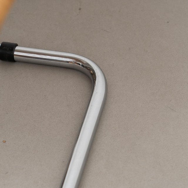 Bauhaus Weissenhof MR20 Armchair attributed to Ludwig Mies Van Der Rohe, 1970s For Sale - Image 13 of 16