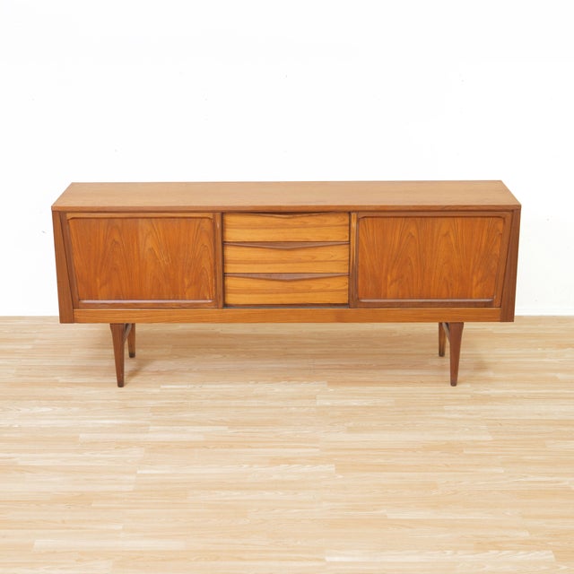Brown Mid Century Credenza by Elliots of Newbury For Sale - Image 8 of 10