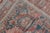 Antique Persian Tabriz Gallery Rug With Large Scale Florals in Medium Blue Field For Sale - Image 14 of 14