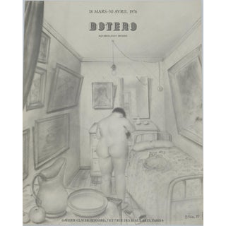 Fernando Botero, La toilette, Nude, Screen Print For Sale