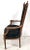 Vintage Italian Renaissance Directoire Hunter Green Desk Dining Accent Armchair For Sale - Image 11 of 13
