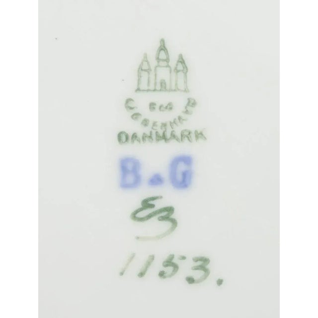 Art Nouveau Porcelain Bowl by Effie Hegermann-Lindencrone for Bing & Grondahl For Sale - Image 5 of 6