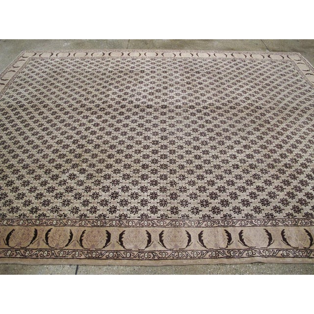 Beige Galerie Shabab Collection Mid-20th Century Turkish Anatolian Rug For Sale - Image 8 of 10