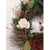 Red Elegant Victorian Roses Winter Door Wreath Holiday Decor Christmas Arrangement‎ For Sale - Image 8 of 12