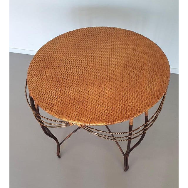 Medaillon Garden Set in Wrought Iron, Italy, 1970, Set of 5 For Sale - Image 18 of 18