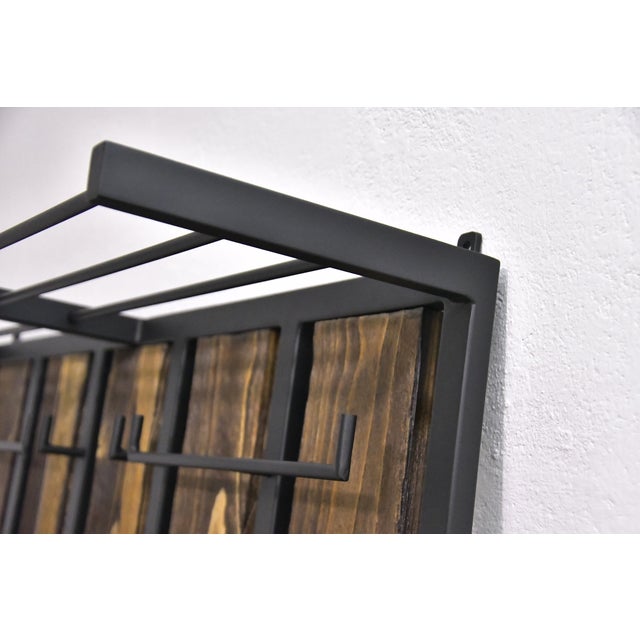 Wood Mid-Century Coat Hanger, 1970s For Sale - Image 7 of 10