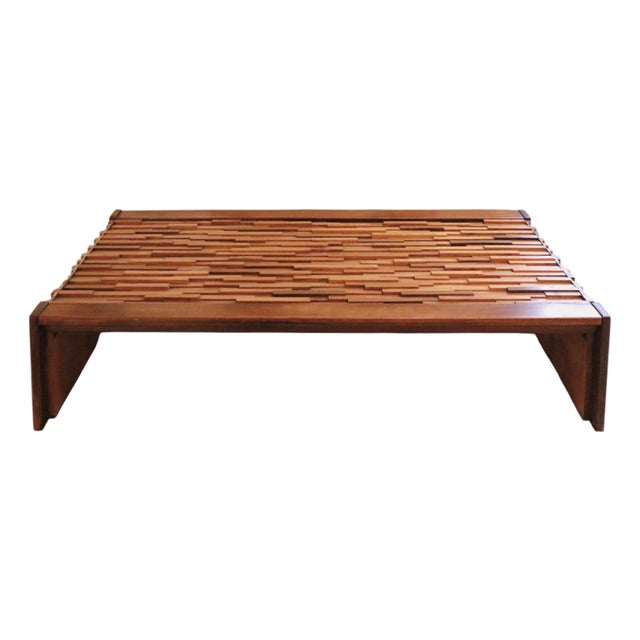 Percival Lafer Brutalist Coffee Table For Sale