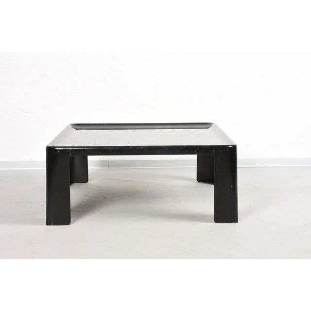 1960s Amanta Coffee Table in Black Fiberglass by Mario Bellini for C&B, Italy, 1960s For Sale - Image 5 of 12