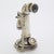 Vintage Italian Handmade Silver Telephone Miniature, 1970s For Sale - Image 11 of 11
