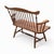 Vintage Wooden Bench – Spindle Back Bench, Classic Farmhouse Style, Elegant Seating, Rustic Home Furniture For Sale - Image 11 of 17