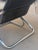 1970s Arcadia High-Back Chrome Steel Framed Chair and Ottoman Designed by Byron Botker for Landes For Sale - Image 10 of 12
